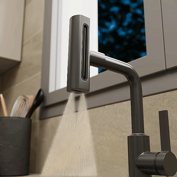 Смеситель для кухни Rush Tinos TI3732-17Grey графит купить в интернет-магазине сантехники Sanbest