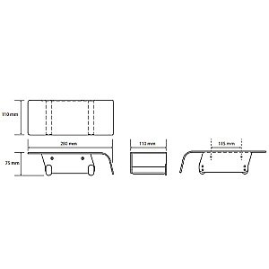 Держатель для туалетной бумаги Bemeta Organic 157112161 хром купить в интернет-магазине сантехники Sanbest