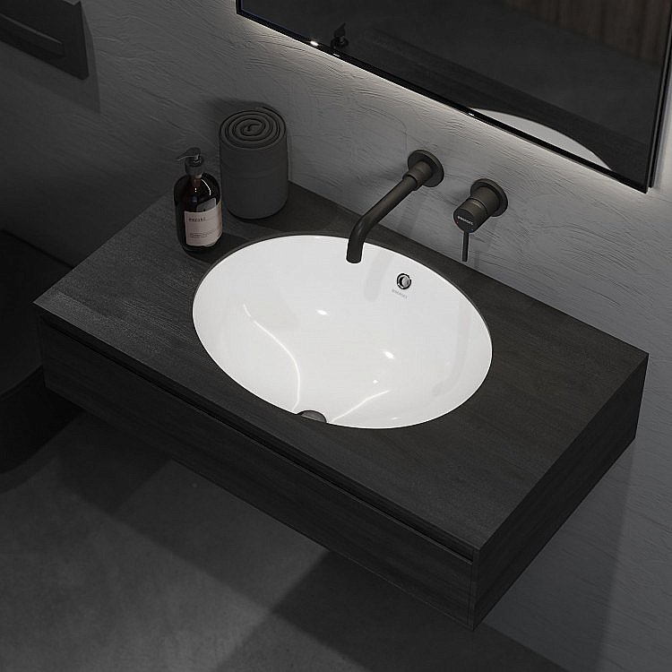 Раковина Berges Ego 56 181007 белая купить в интернет-магазине Sanbest