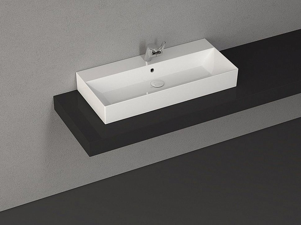 Раковина ISVEA SistemaZ Frame 90 10SF50090SV белая купить в интернет-магазине Sanbest