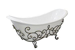 Ванна Эстет Скарлетт 180x77 белая купить в интернет-магазине Sanbest