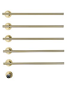 Полотенцесушитель электрический встраиваемый WONZON & WOGHAND DORTMUND, Брашированное золото (WW-A365-BG) купить в интернет-магазине сантехники Sanbest