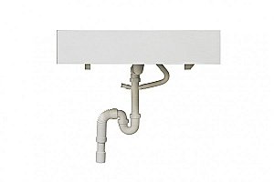 Раковина Эстет Комфорт 58,5 цвет по RAL c блестками купить в интернет-магазине Sanbest