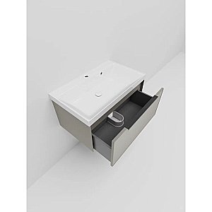 Тумба с раковиной La Fenice Simpla 80 FNC-01-SIM-C-80 бежевая матовая для ванной в интернет-магазине Sanbest