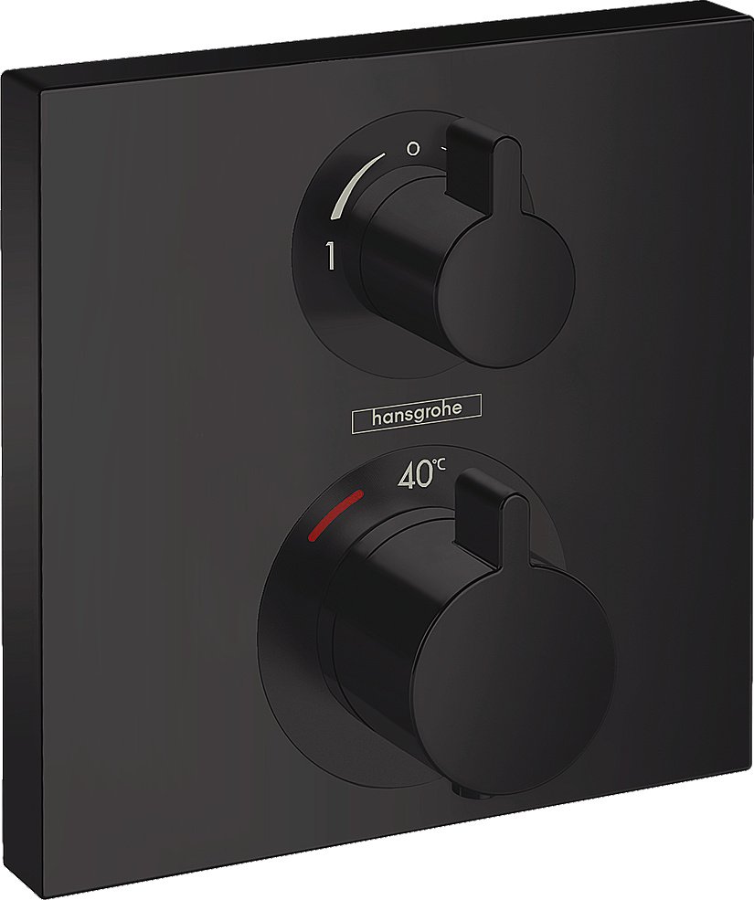 Термостат для душа Hansgrohe Ecostat Square 15714670 купить в интернет-магазине сантехники Sanbest