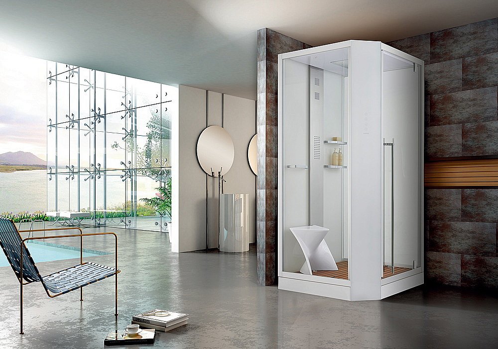 Душевая кабина Orans Diamond 89101RSLH 100х100 купить в интернет-магазине Sanbest