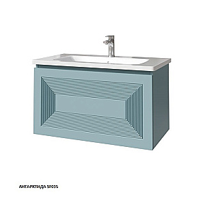 Тумба с раковиной Caprigo Modo-Quarta 80 с интегрированной ручкой, цвет на выбор для ванной в интернет-магазине Sanbest