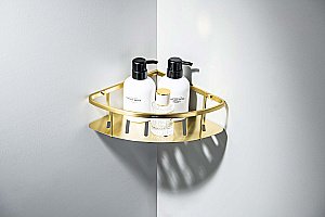 Полка Aquatek AQ4926BG 21,8х21,8 золото шлифованное купить в интернет-магазине сантехники Sanbest
