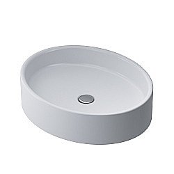 Раковина накладная AM.PM Func 55 M8FWCC20550WG белая купить в интернет-магазине Sanbest