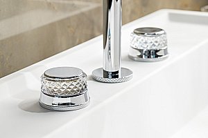 Смеситель для раковины Boheme AURA 152-CR-A хром купить в интернет-магазине сантехники Sanbest