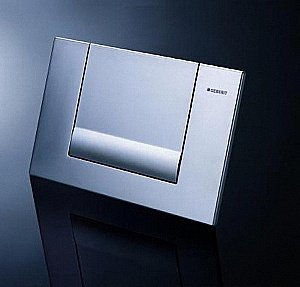 Кнопка для инсталляции Geberit Tango 115.760.46.1 матовый хром купить в интернет-магазине сантехники Sanbest