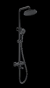 Душевая система с термостатом WONZON & WOGHAND NEO, Черный матовый (WW-B3035-A3-MB) купить в интернет-магазине сантехники Sanbest