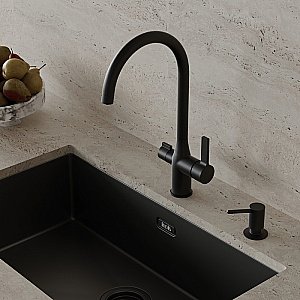 Диспенсер Iddis Kitchen Line SDIBL00i59 черный матовый купить в интернет-магазине сантехники Sanbest