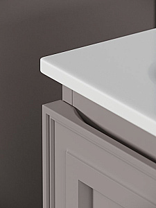 Тумба с раковиной Sancos Very VR80SM 80 Doha Soft/раковина капучино матовый для ванной в интернет-магазине Sanbest
