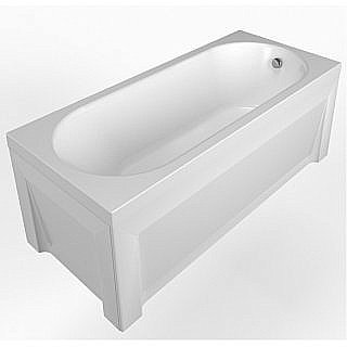 Ванна Alex Baitler Baikal 150x70 белая купить в интернет-магазине Sanbest