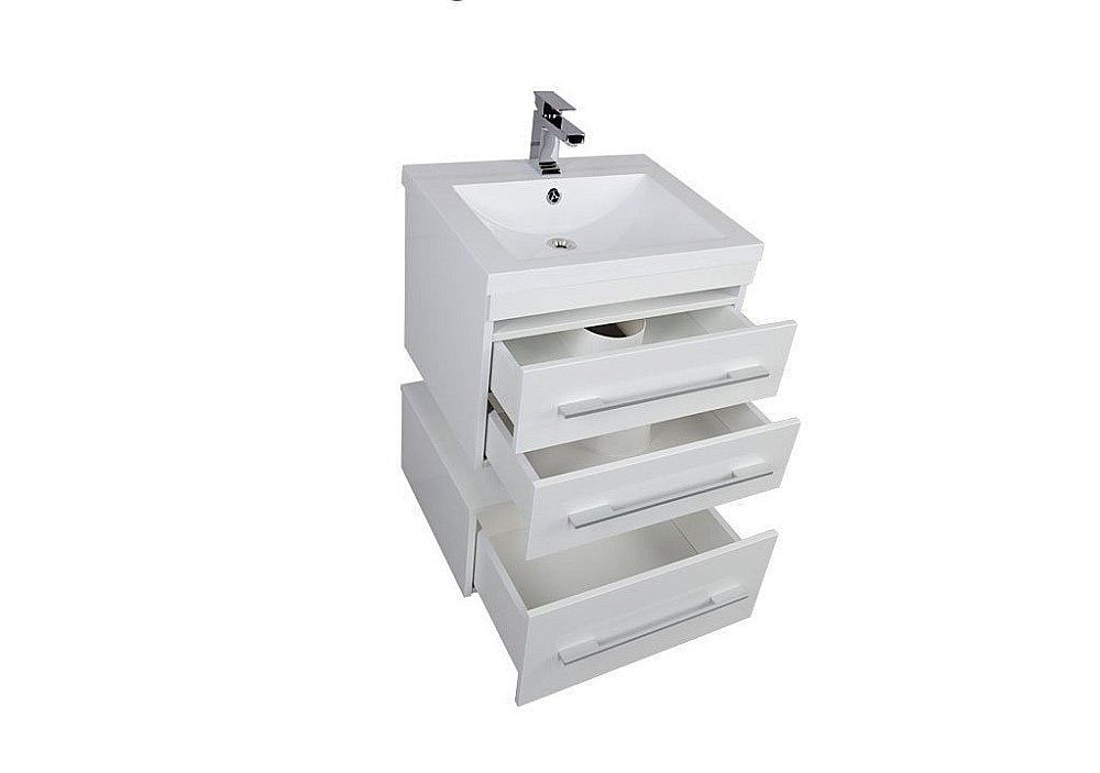 Тумба с раковиной Aquanet Нота 58 для ванной в интернет-магазине Sanbest