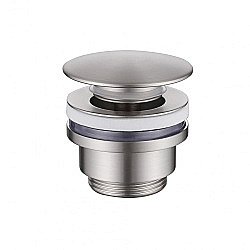 Донный клапан ABBER AF0011SP сатин купить в интернет-магазине сантехники Sanbest