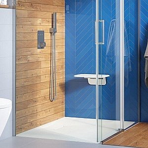 Душевой поддон Excellent Lavano 100x80 белый купить в интернет-магазине Sanbest