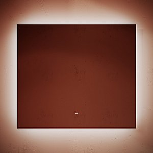 Зеркало LED Sancos SQUARE SQ800 в ванную от интернет-магазине сантехники Sanbest