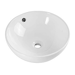 Раковина накладная Belbagno 43 BB1077 белая купить в интернет-магазине Sanbest
