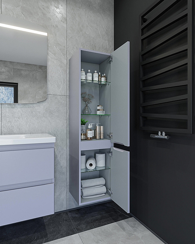 Пенал Caprigo Forte 36150-SF028 35 стилл для ванной в интернет-магазине сантехники Sanbest