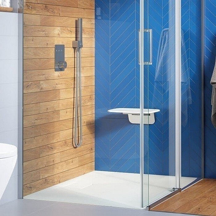 Душевой поддон Excellent Lavano 100x80 белый купить в интернет-магазине Sanbest