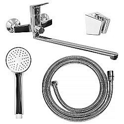 Смеситель для ванны Loranto GRACIA LR90000015 Хром купить в интернет-магазине сантехники Sanbest