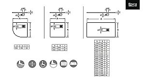 Душевой поддон Stonex® Roca Terran 140X70 Negro купить в интернет-магазине Sanbest