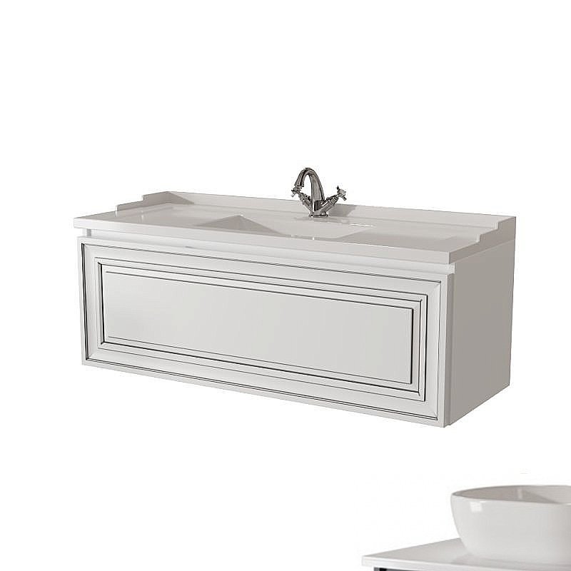 Тумба с накладной раковиной Caprigo Ponza 111-120 для ванной в интернет-магазине Sanbest