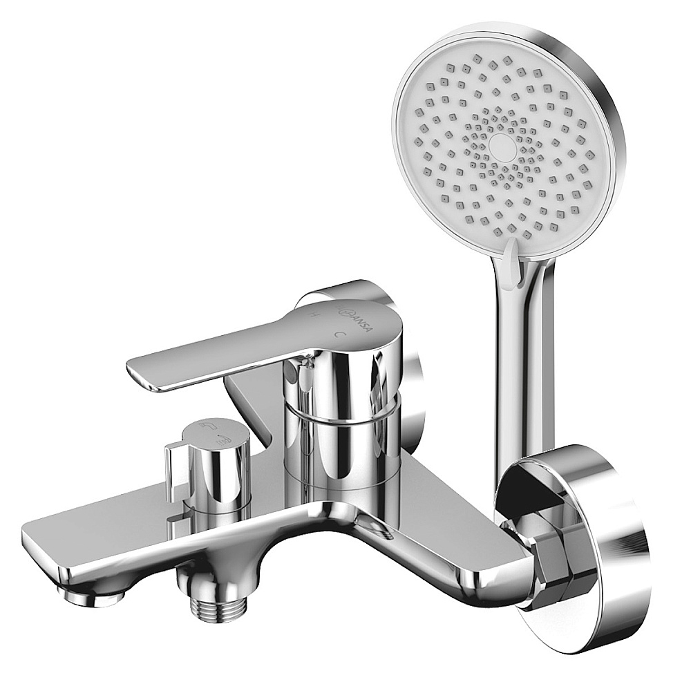 Смеситель для ванны Elghansa Emerald 2391510 хром купить в интернет-магазине сантехники Sanbest