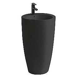 Раковина Azario Dea 50 AZ-203MB черная матовая купить в интернет-магазине Sanbest