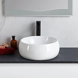 Раковина накладная Belbagno 40 BB1065 белая купить в интернет-магазине Sanbest