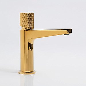 Смеситель для раковины WasserKRAFT Ems 7600 7603 золото купить в интернет-магазине сантехники Sanbest