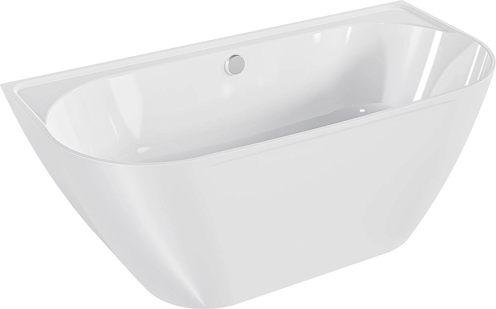 Ванна BAS Палермо 168х80,5 ВА00024 белая купить в интернет-магазине Sanbest