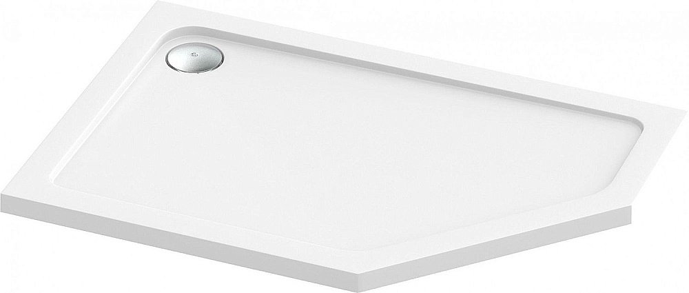 Душевой поддон Good Door Пента 120x80 левый белый купить в интернет-магазине Sanbest