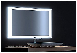Зеркало LED De Aqua СИТИ 186537 100x75 в ванную от интернет-магазине сантехники Sanbest