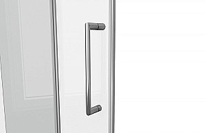 Душевой уголок Bravat LINE BS120.3101A 80х120 стекло прозрачное/профиль хром купить в интернет-магазине Sanbest