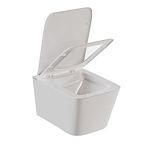 Унитаз подвесной BERGES Sigma 082254 безободковый, с крышкой микролифт купить в интернет-магазине Sanbest