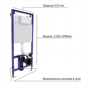 Унитаз подвесной Berges GAMMA 42428 купить в интернет-магазине Sanbest