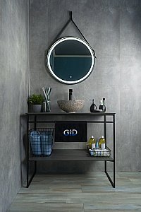 Раковина накладная Gid Esfera 32 Mnc489 54437 под камень глянцевая купить в интернет-магазине Sanbest