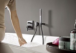 Душевая лейка Hansgrohe Rainfinity 100 1jet 26866670 купить в интернет-магазине сантехники Sanbest