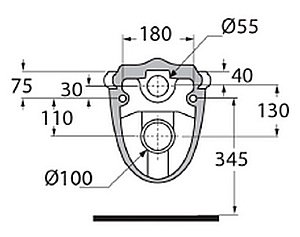Унитаз подвесной Migliore Impero ML.IMP-25.340.BI купить в интернет-магазине Sanbest