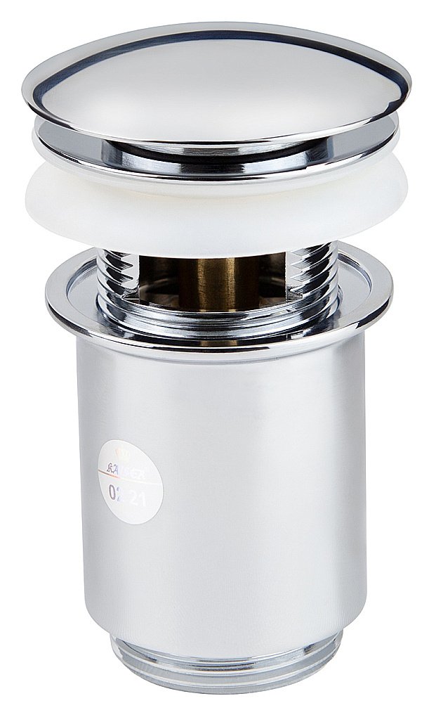 Донный клапан Kaiser 8011 хром купить в интернет-магазине сантехники Sanbest