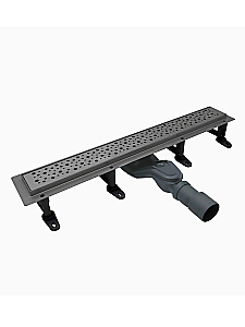 Душевой лоток Cezares SLIDER 70 SLIDER-LD-70-GM оружейная сталь купить в интернет-магазине Sanbest