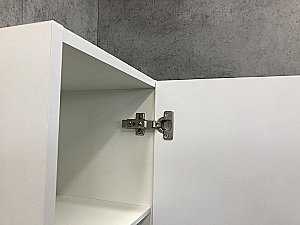 Шкаф-колонна Comforty Модена М 00-00001645 35 белая матовая для ванной в интернет-магазине сантехники Sanbest