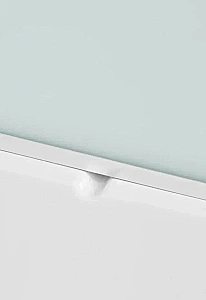 Душевая кабина DTO EM1510LED 100х100 стекло матовое/профиль хром купить в интернет-магазине Sanbest