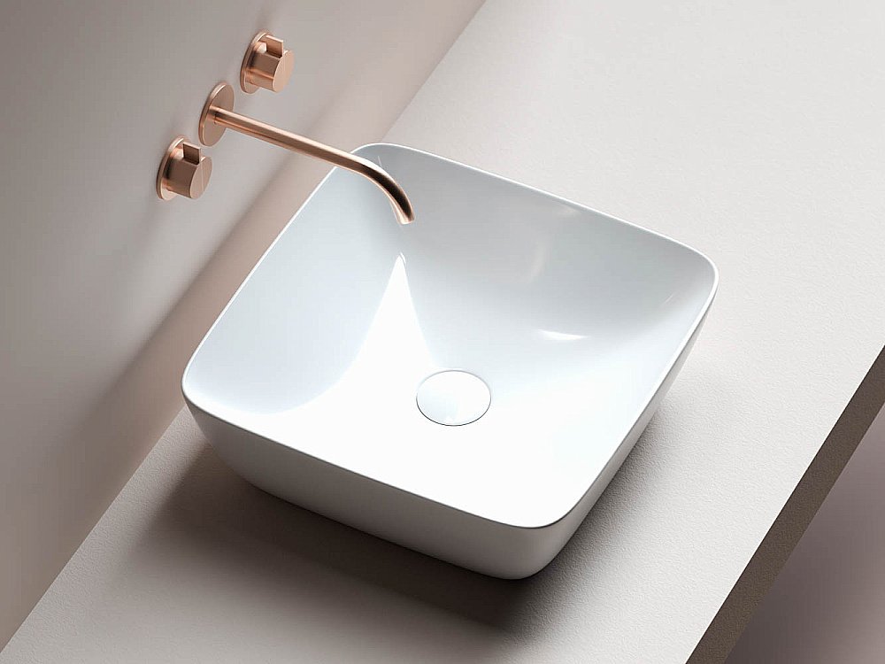 Раковина накладная Ceramica Nova Form CN2002 41 купить в интернет-магазине Sanbest