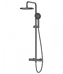 Душевая система Agger Sweet A2791255 оружейная сталь матовая купить в интернет-магазине сантехники Sanbest