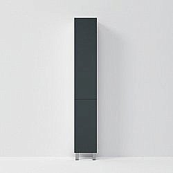 Пенал напольный AM.PM Gem 30 серый для ванной в интернет-магазине сантехники Sanbest