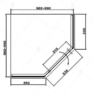 Душевая система RGW Shower Panels SP-6143-01 50140801-01 хром купить в интернет-магазине сантехники Sanbest